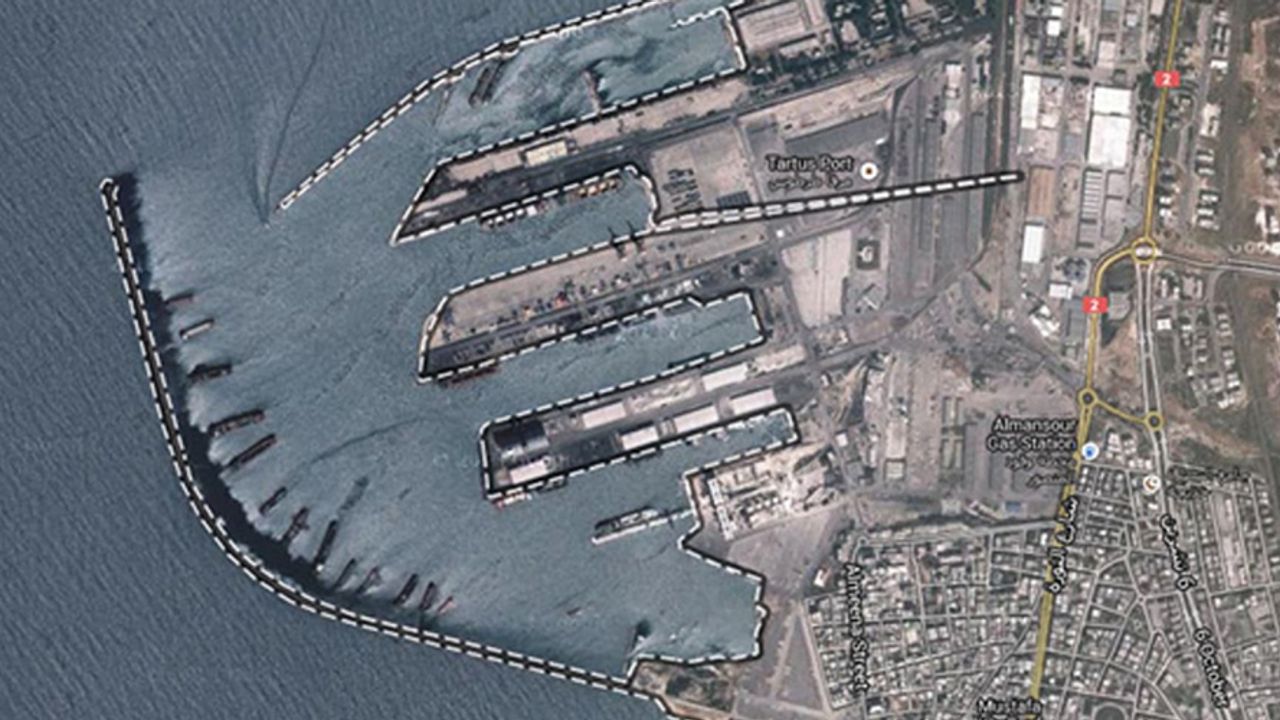 Rusya Tartus Limanı’nı Modernize Ediyor