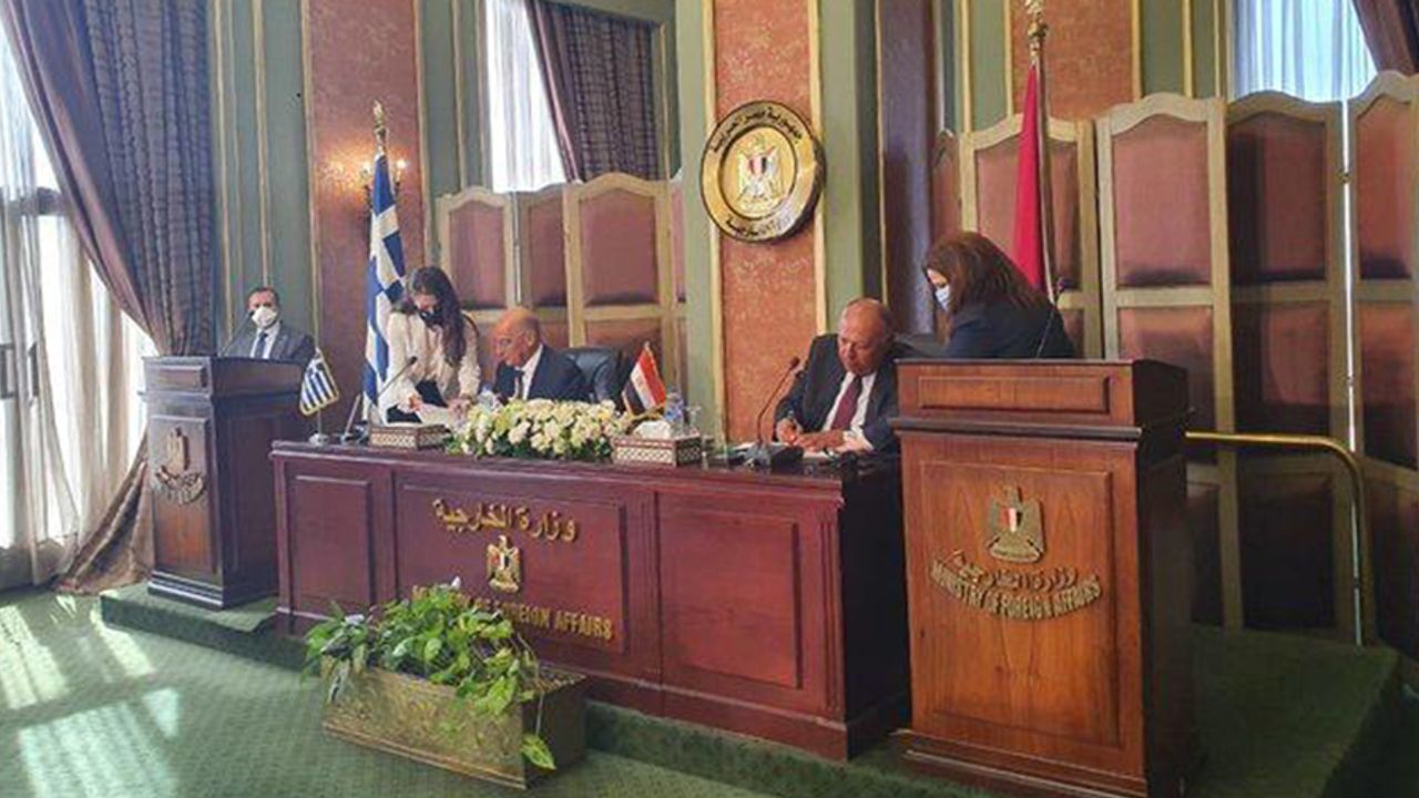 Mısır İle Yunanistan Türkiye ve Libya'yı Yok Sayan Deniz Anlaşması İmzaladı