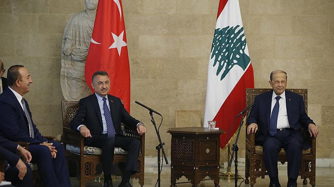 Oktay ve Çavuşoğlu Lübnan'da: Beyrut Limanı ve Çevresinin İnşasına Hazırız