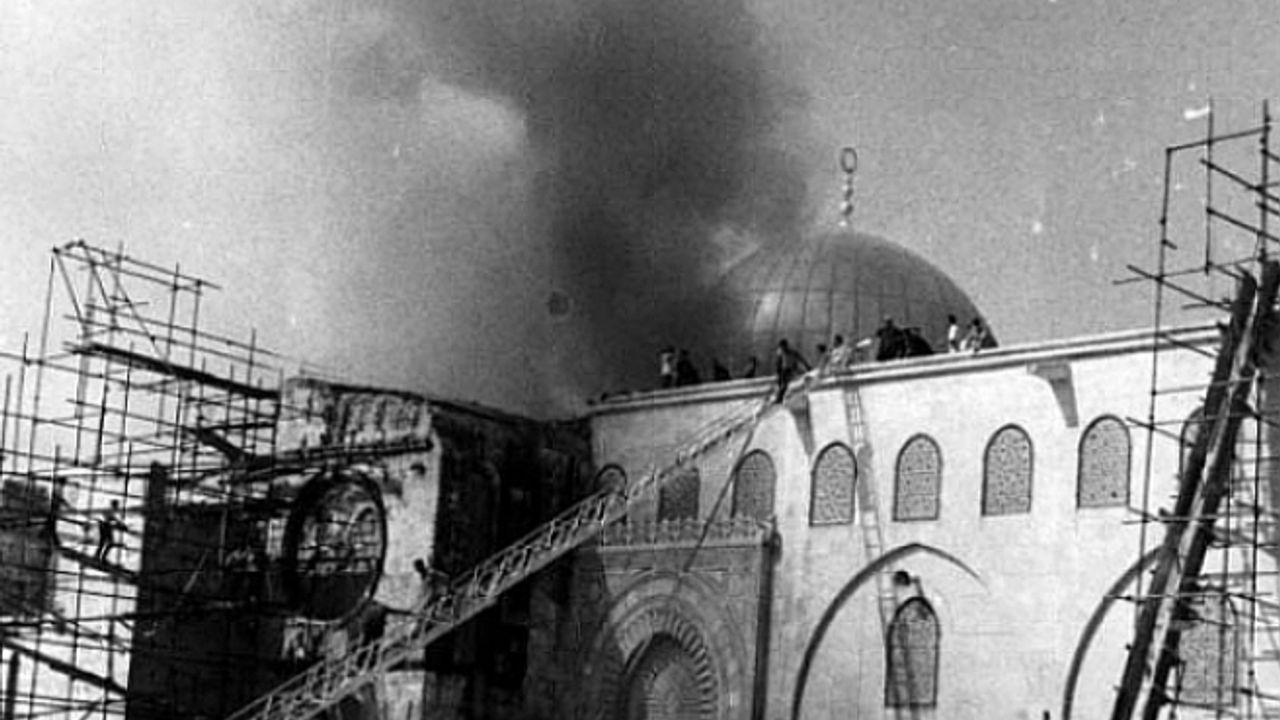 51 Yıl Geçti: Mescidi Aksa'yı Yakan Nefret Alevleri Hâlâ Sönmedi