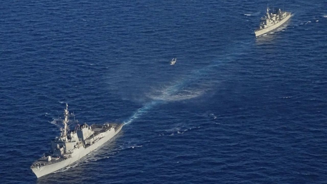 ABD ve Yunanistan Akdeniz'de Ortak Askeri Tatbikat Düzenledi