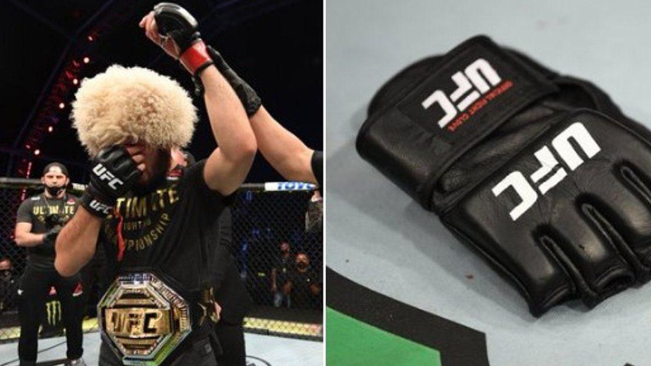 Yenilmez Şampiyon Khabib Son Maçını Kazanarak Profesyonel Dövüşü Bıraktı