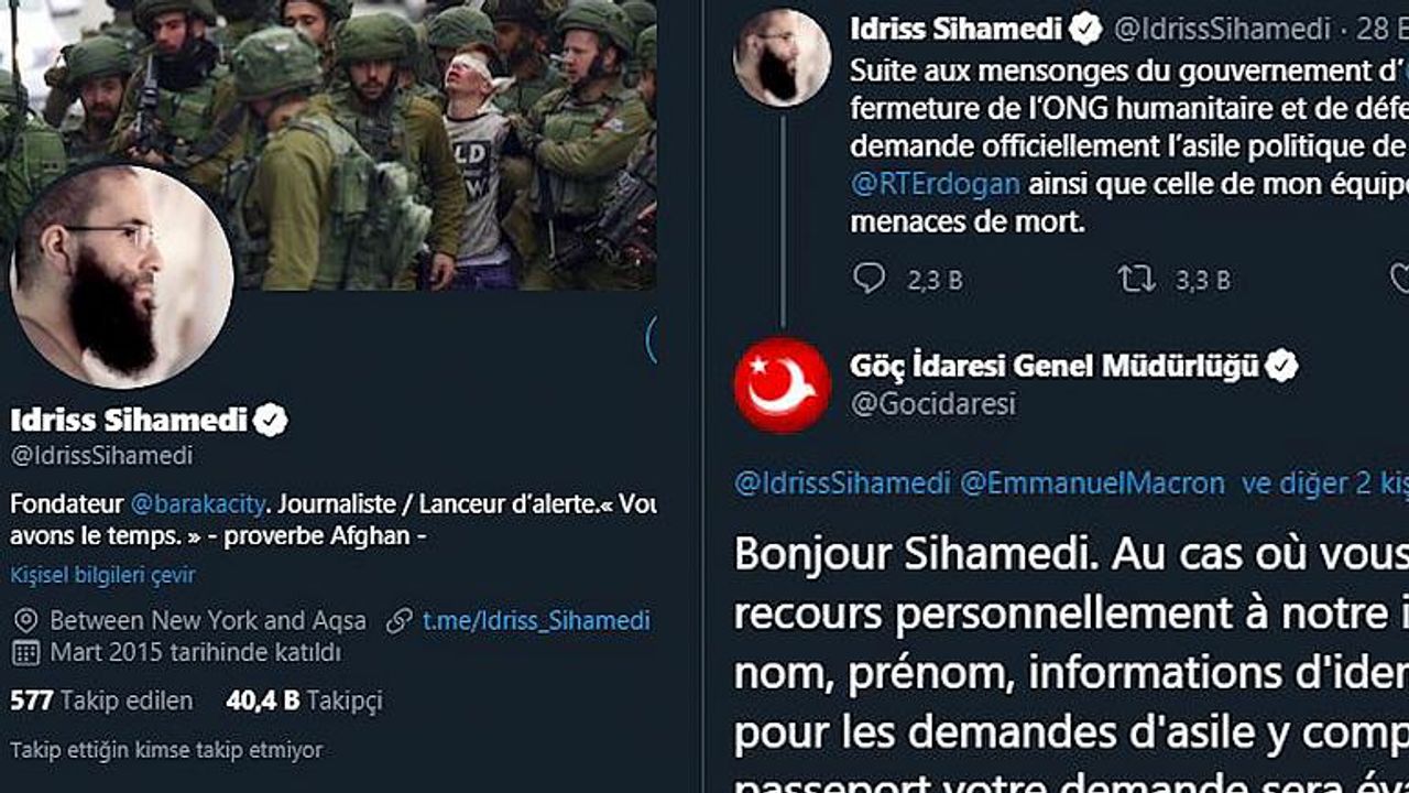 Fransa’da Kapatılan İslami Derneğin Başkanı Türkiye'ye Sığınma Talep Etti