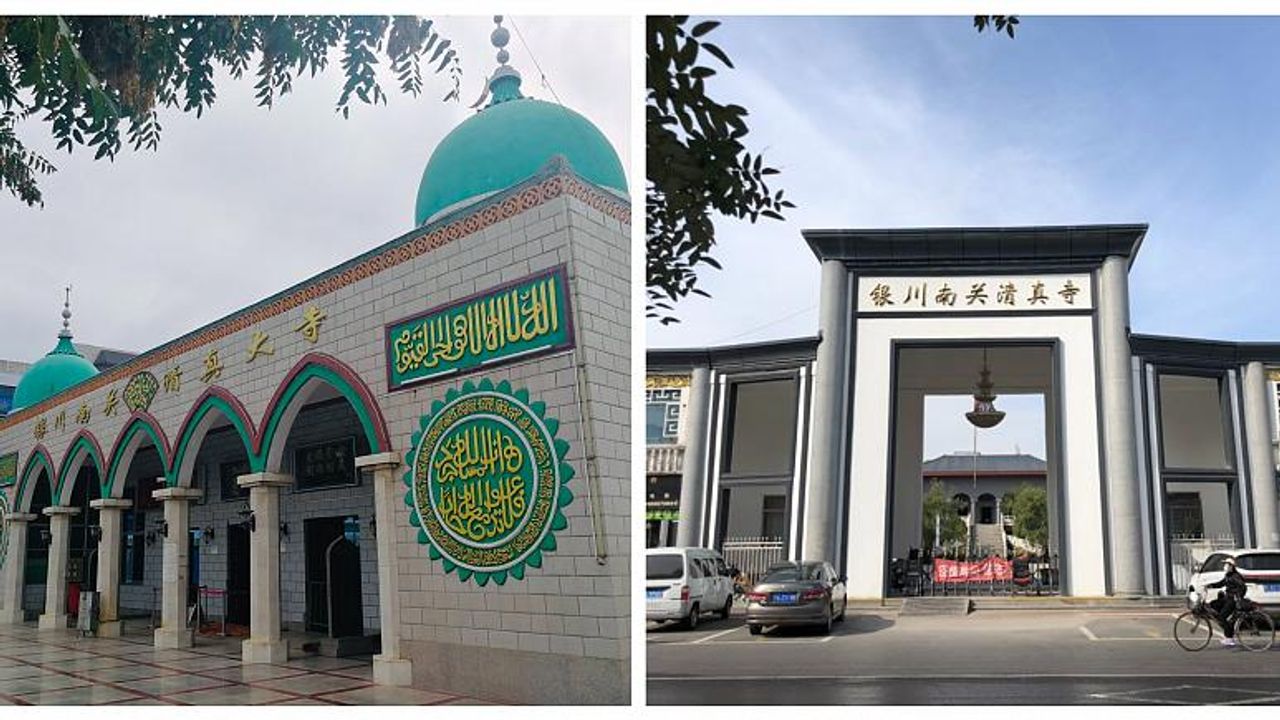 Zalim Çin Yönetimi Ünlü Nanguan Camii'nin Kubbe ve Süslemelerini Söktü!