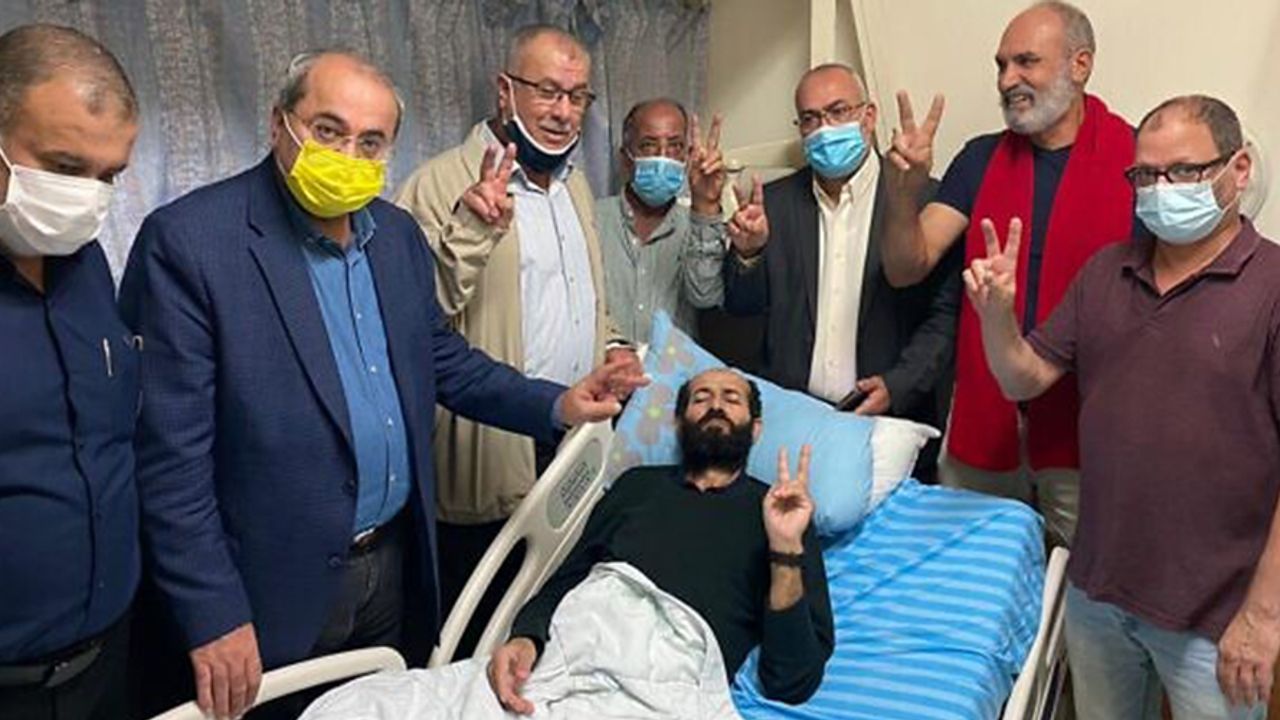 Açlık Grevindeki Filistinli Tutuklu 103 Günün Ardından Serbest 