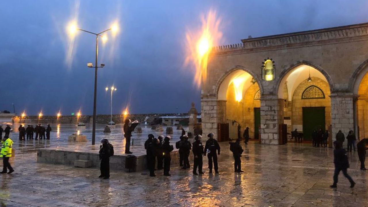 Yahudi Yerleşimcilerin Mescidi Aksa'ya Yönelik Baskınları Sürüyor