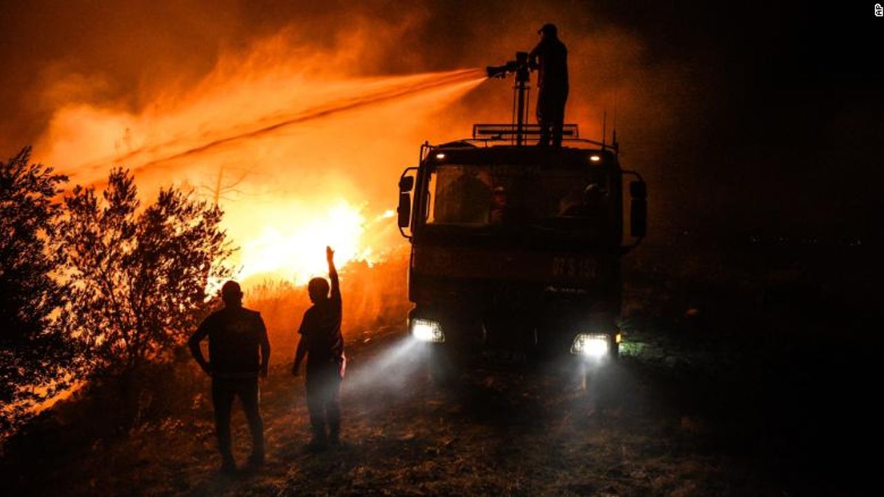 Yangınlarda Son Durum: 7 İlde 16 Noktada Söndürme Çalışmaları Sürüyor