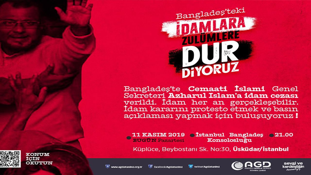 AGD İstanbul Şubesi'nden Ezherul İslam için Meydanlara İnme Kararı