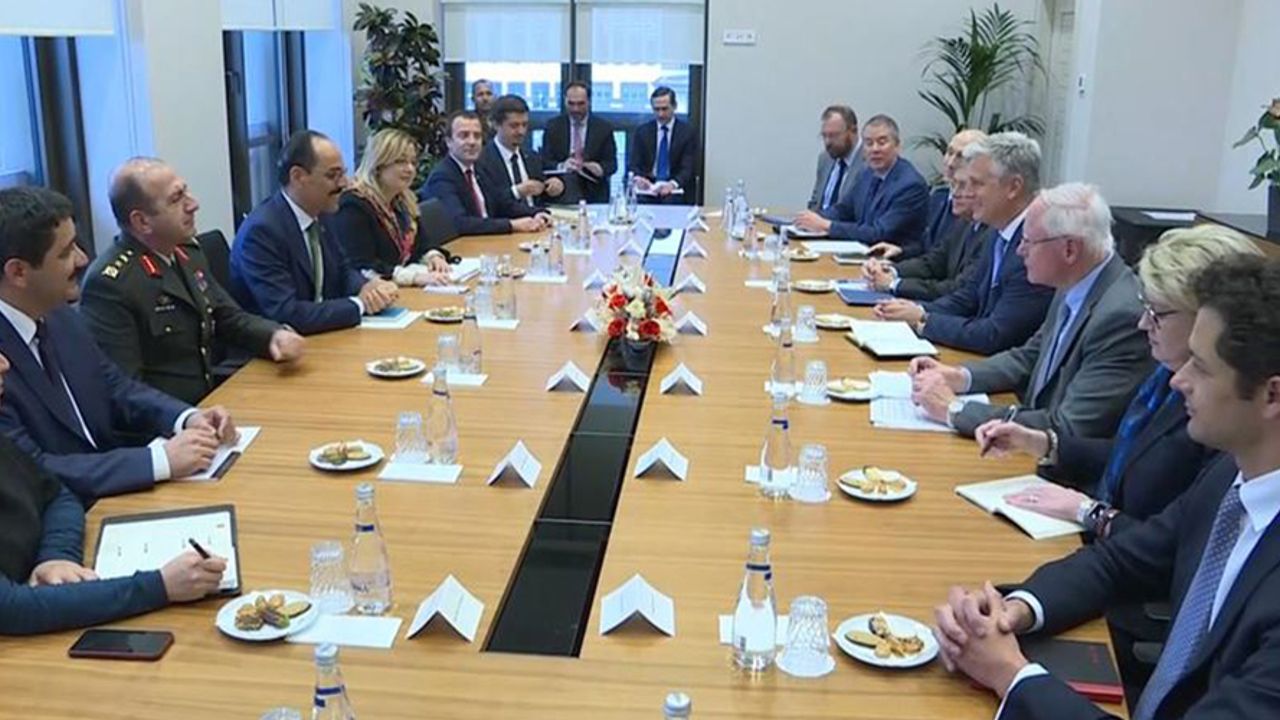 Cumhurbaşkanlığı Sözcüsü Kalın ABD Heyetini Kabul Etti