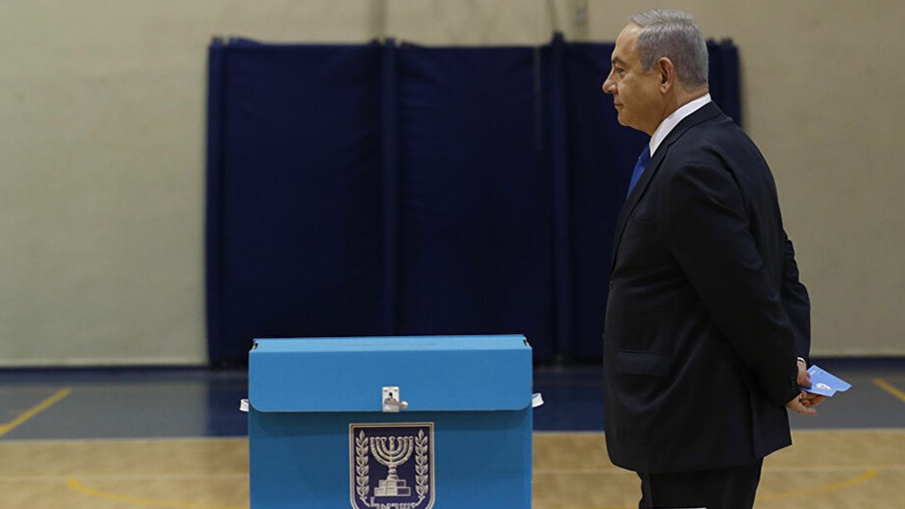 İşgalci İsrail'de Netanyahu'nun Partisi 37 Milletvekili Çıkararak Birinci Oldu
