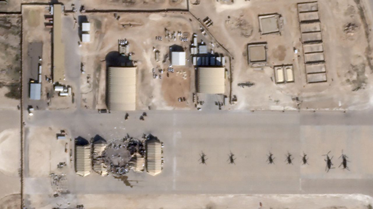 İran'ın Hedef Aldığı ABD Üslerindeki Yıkımın Uydu Görüntüleri Yayınlandı