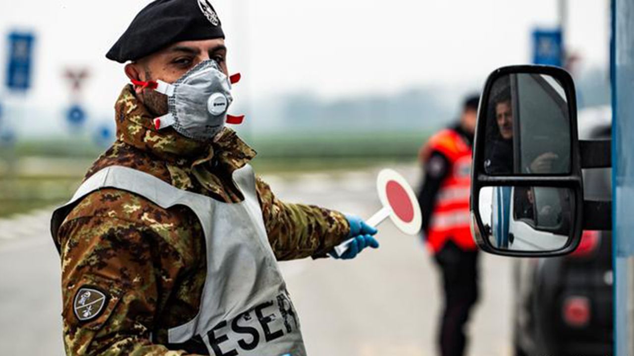İtalya’da Nüfusun Dörtte Biri Karantinada