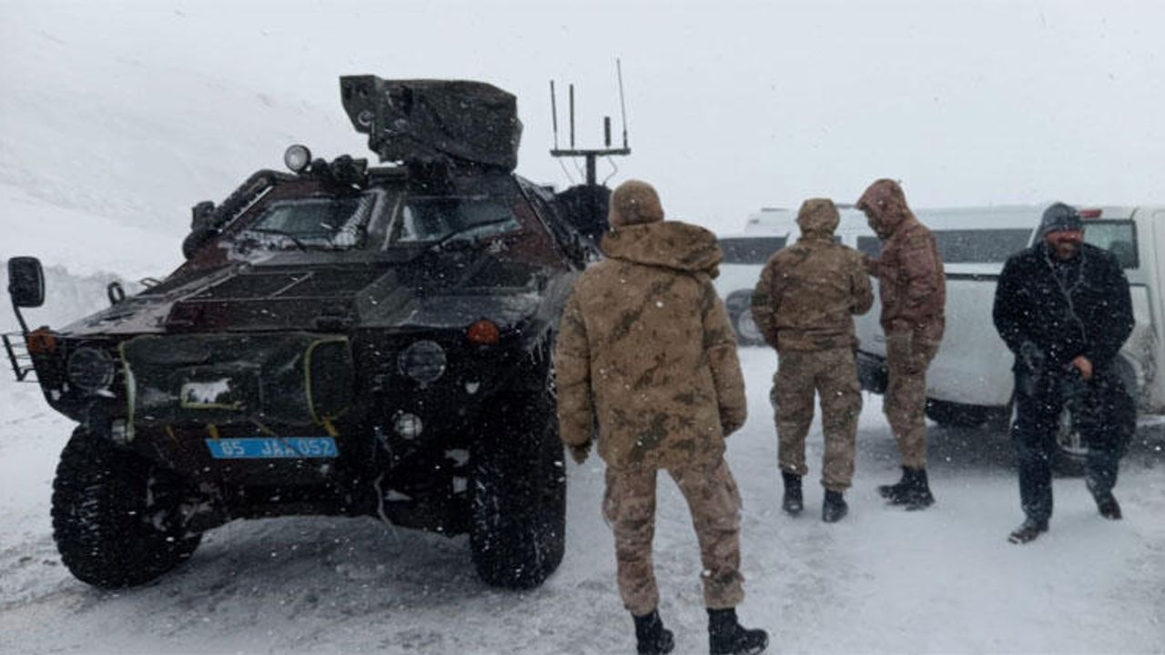 Van'da Çığ Faciası