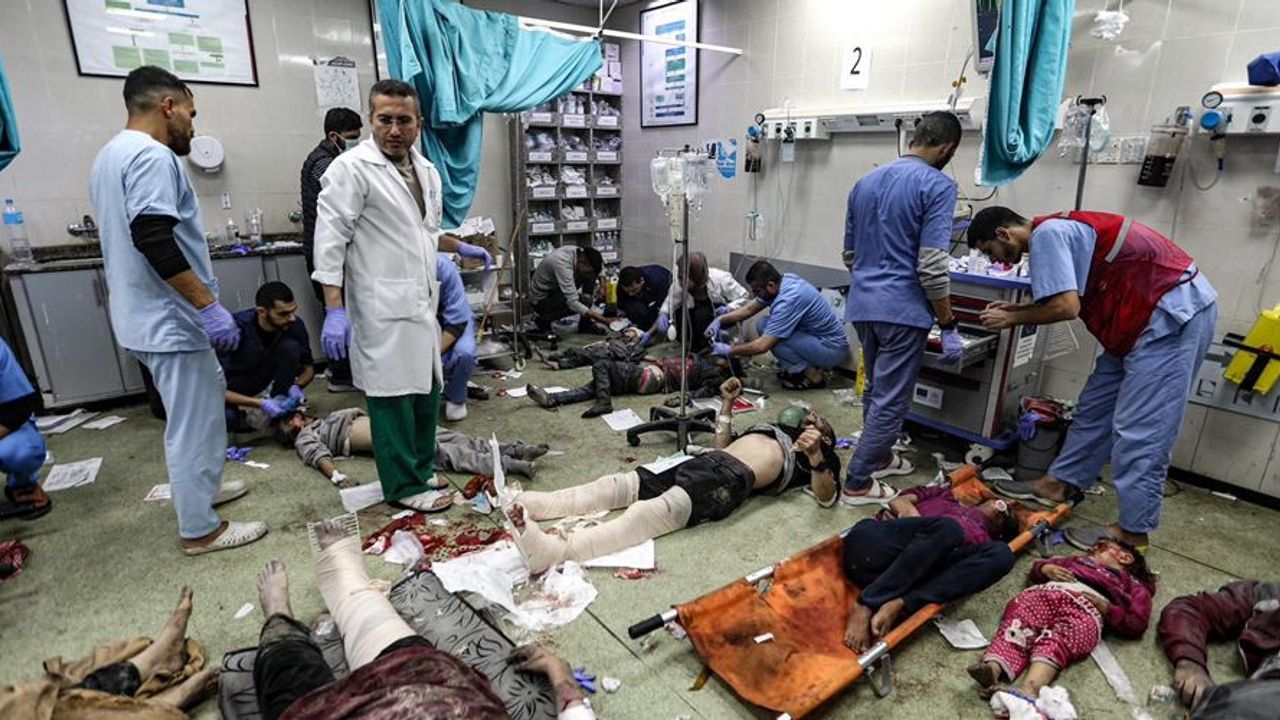 Gazze'deki Hastanelerde Büyük Sıkıntılar Yaşanıyor