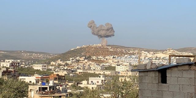 Rus Savaş Uçakları İdlib'i Hedef Aldı: 7 Ölü, 14 Yaralı