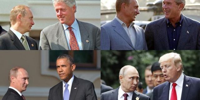 Putin ve ABD Başkanları 20 Yıllık Gergin İlişkiler