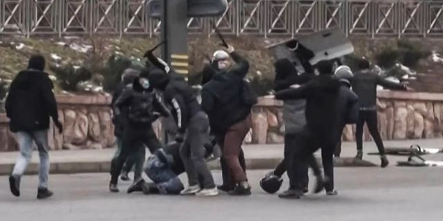 Kazakistan'da Kontrol Sağlandı 5 Binden Fazla Gözaltı Var
