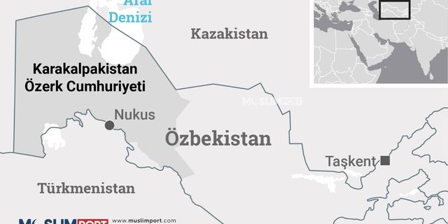Özbekistan Karakalpakistan'da Halk Ayaklandı OHAL İlan Edildi