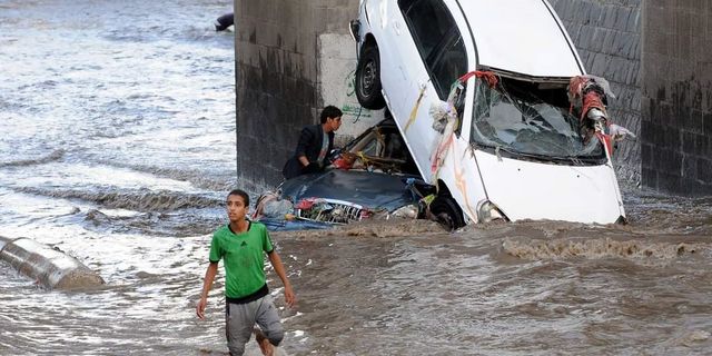 Yemen'de Sel Felaketi: 77 Kişi Öldü