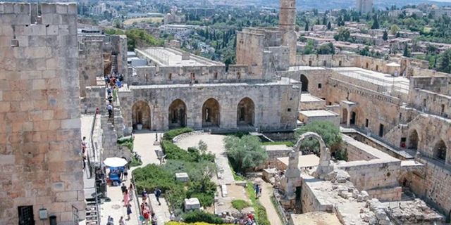 İsrail Kudüs Kalesi'nin Kule ve Mescidinde Yahudileştirme Projesini Tamamladı