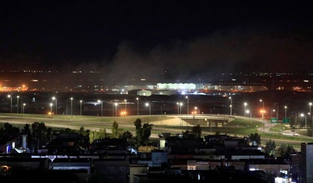 Erbil'deki Amerikan Üs Bölgesine 14 Roket Atıldı: En Az 1 Ölü, 8 Yaralı