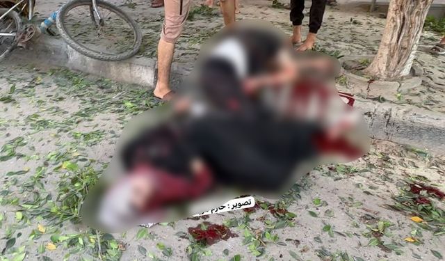 İşgalci Canavarlardan Gıda Takviyesi Alan Kadın ve Çocuklara Yönelik Katliam