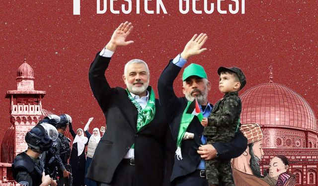 AGD’den İstanbul’da Filistin Halkına ve Direnişe Destek Gecesi