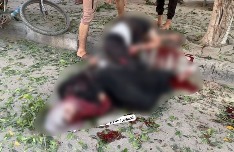 İşgalci Canavarlardan Gıda Takviyesi Alan Kadın ve Çocuklara Yönelik Katliam