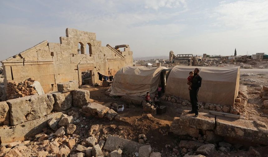 Suriye’nin Antik Harabeleri Mültecilere Ev Sahipliği Yapıyor