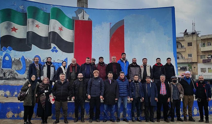 Yazarlardan İdlib'e Ziyaret