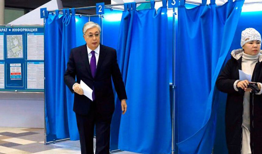 Kazakistan'da Cumhurbaşkanlığı Seçimini Yüzde 81,3'le Tokayev Kazandı