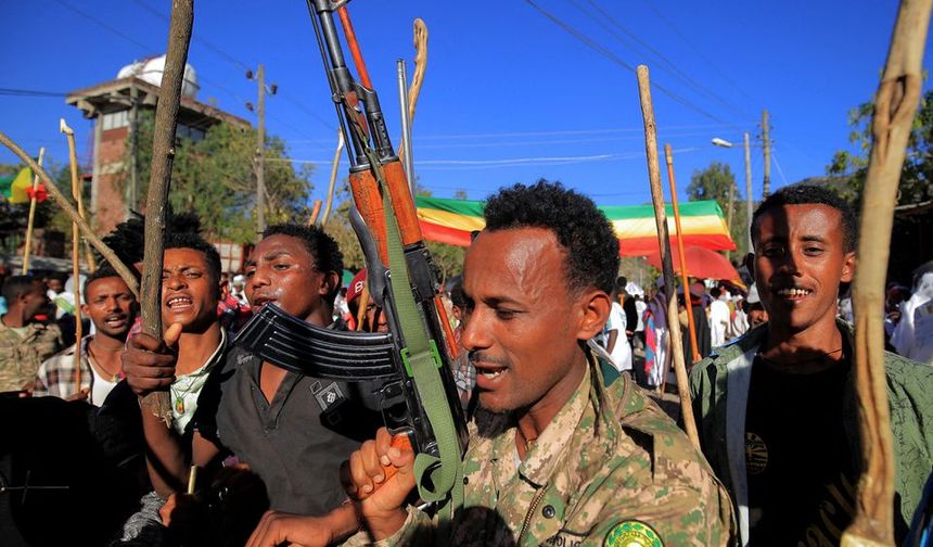 Etiyopya'da İsyancı Tigray Savaşçıları Geri Çekiliyor