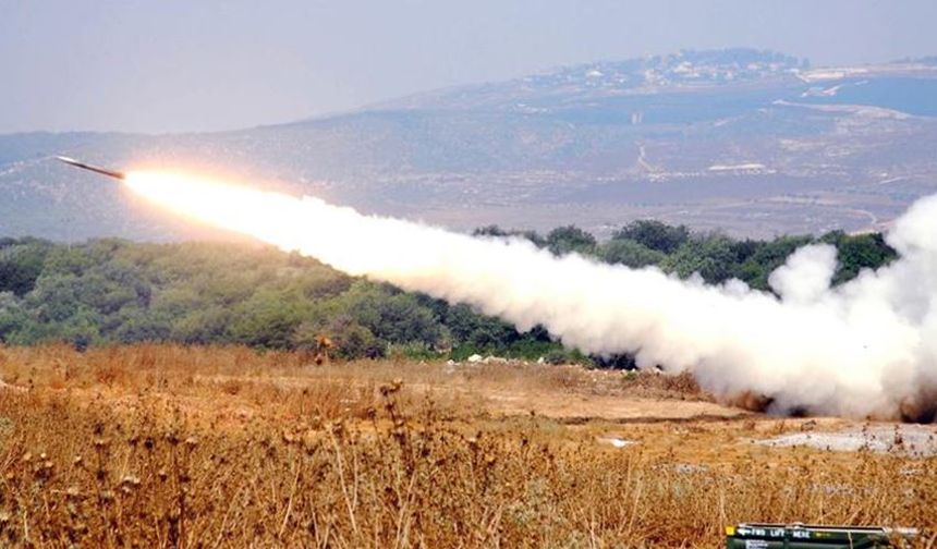 Lübnan'dan İşgalci İsrail'e Bombardıman: 34 Roket Atıldı