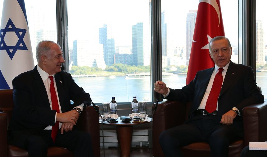 Netanyahu ile Görüşen Erdoğan: Hayırlara Vesile Olsun