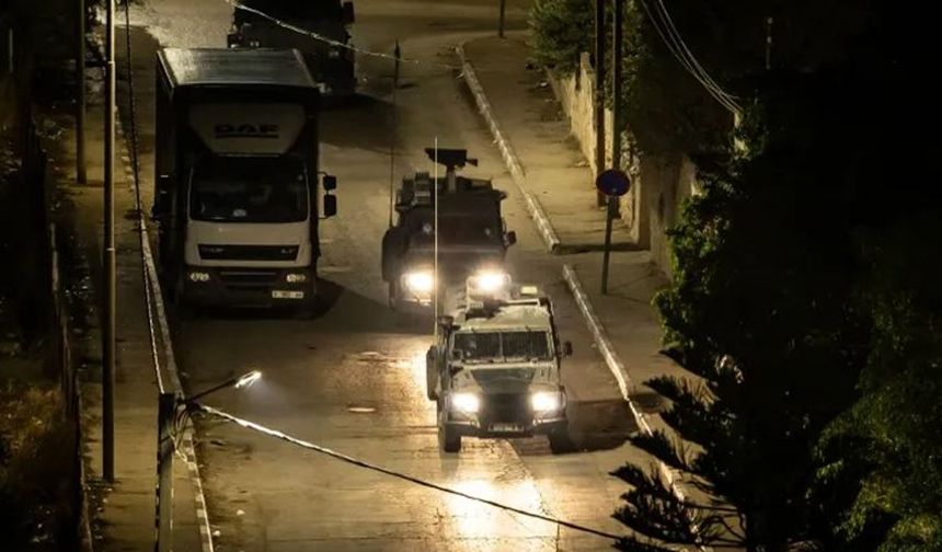 İşgal Güçleri Batı Şeria’nın Birçok Bölgesine Baskın Düzenledi