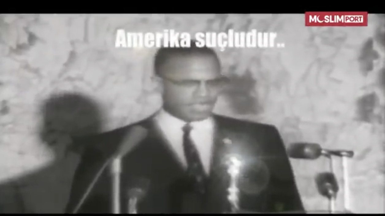AMERİKA SUÇLUDUR... MALCOLM X